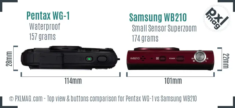 Top view design and control layout comparison