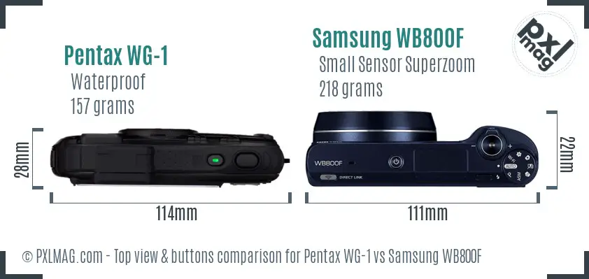 Top view design and control layout comparison
