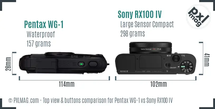 Top view design and control layout comparison