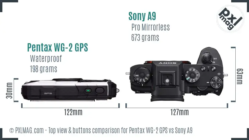 Top view design and control layout comparison