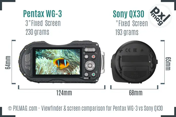 Back screen LCD interface comparison