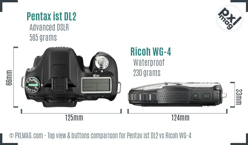 Top view design and control layout comparison