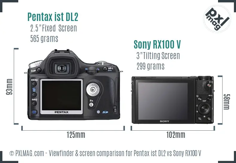 Back Screen and Interface Comparison