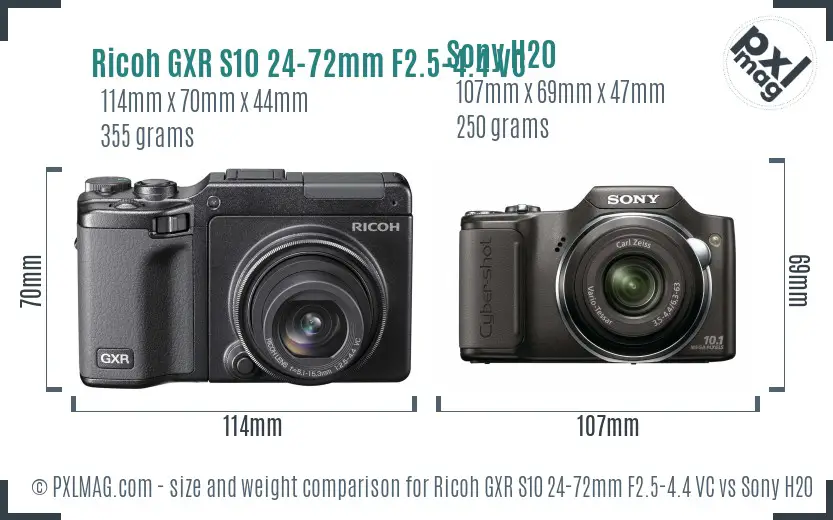 Physical size and ergonomics comparison