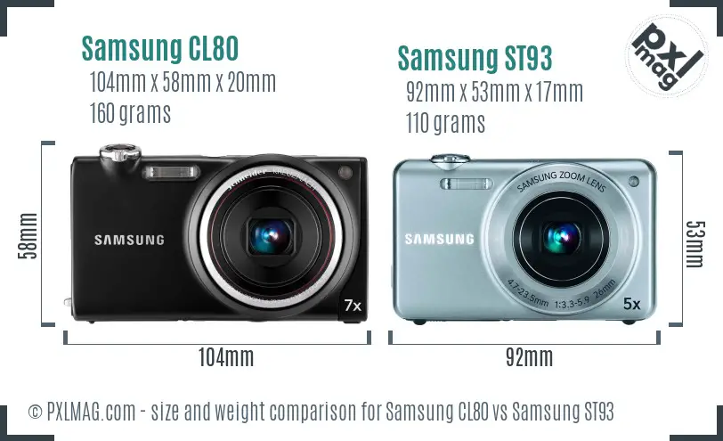 Physical size and ergonomics comparison