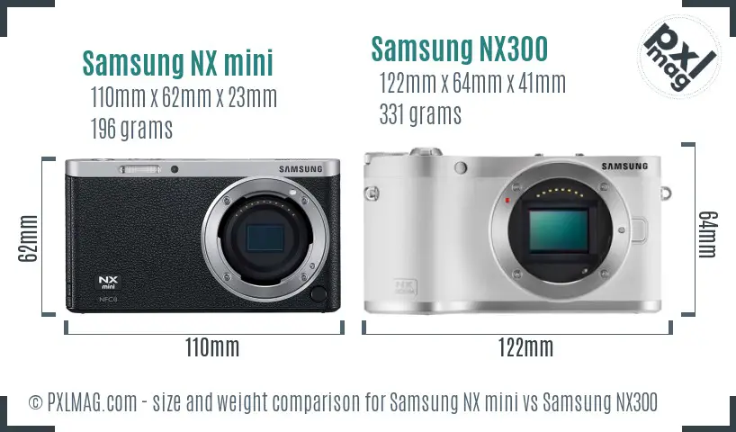 Acht Maak een naam Netelig Samsung NX mini vs Samsung NX300 Detailed Comparison - PXLMAG.com