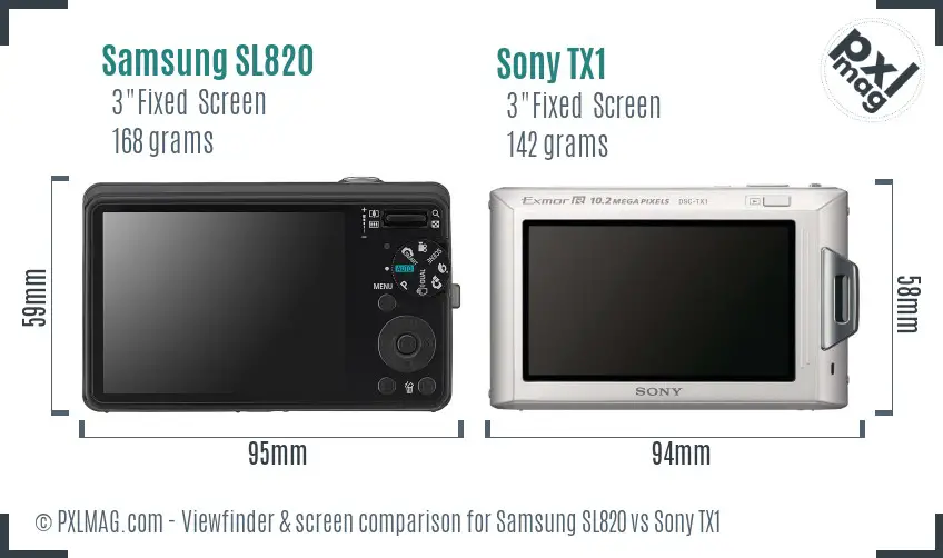 Back Screen Comparison