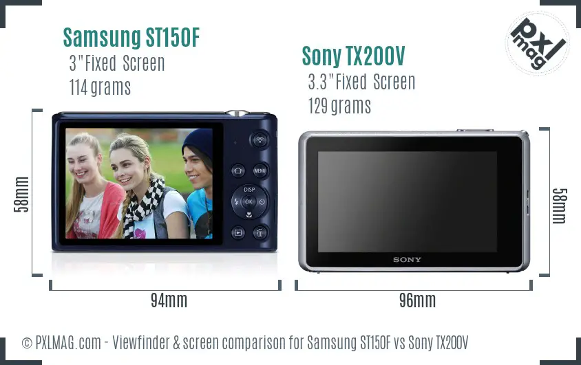 Back Screen and Interface Comparison