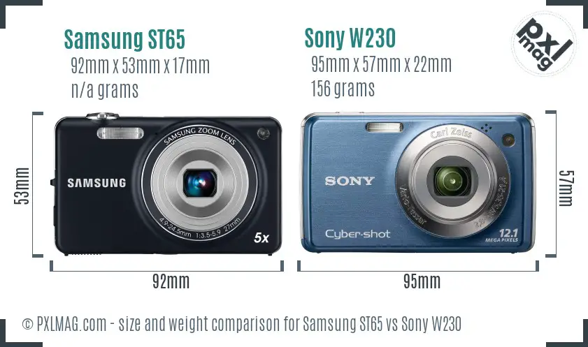 Physical size and ergonomics comparison