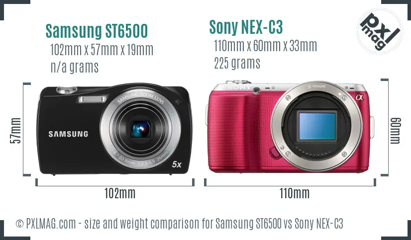 Size and ergonomics comparison