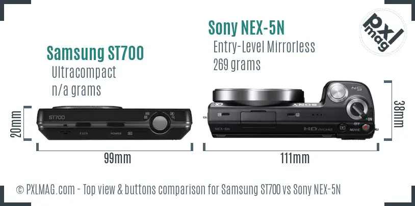 Top View Design and Control Layout Comparison