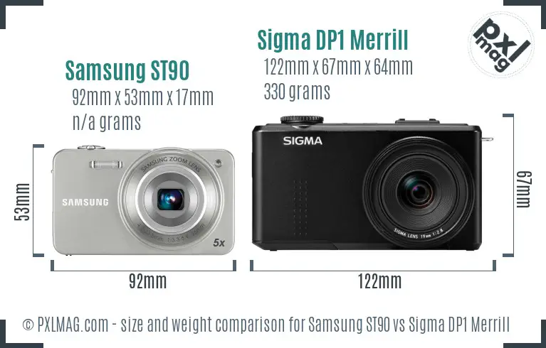 Physical size and ergonomics comparison