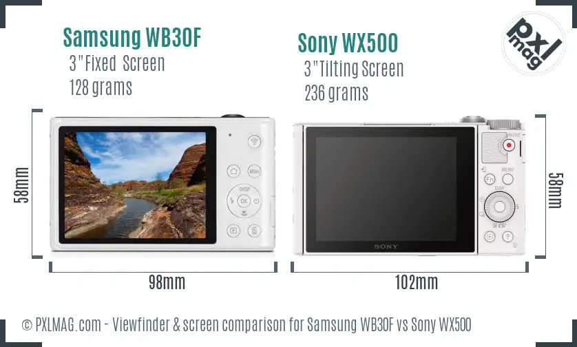 Rear screen comparison