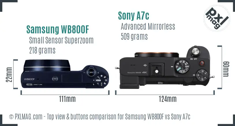 Top view design and control layout comparison