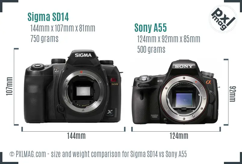 Physical size and ergonomics comparison