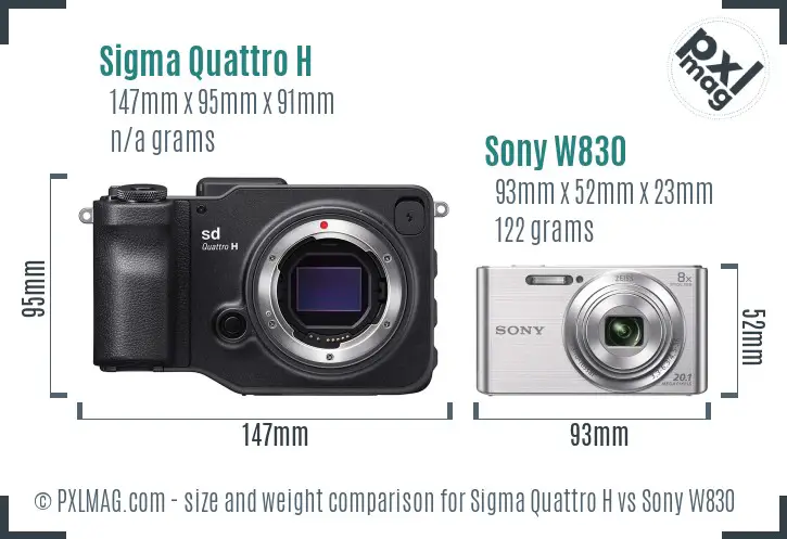 Size comparison