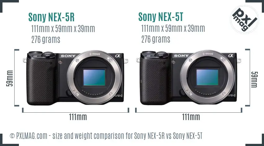 Sony NEX-5R vs Sony NEX-5T Detailed Comparison - PXLMAG.com
