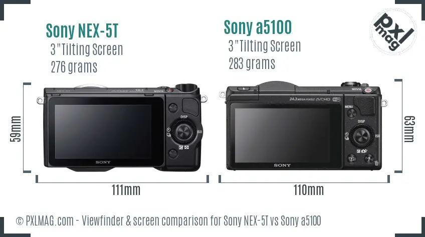 Sony NEX-5T vs Sony a5100 Detailed Comparison - PXLMAG.com