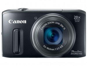 Canon PowerShot SX260 HS front