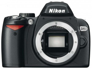 Nikon D60 front
