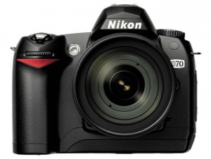 Nikon D70 front