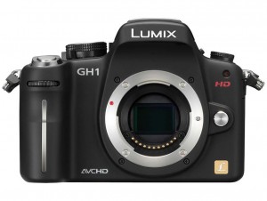 Panasonic Lumix DMC-GH1 front Panasonic Lumix DMC-GH1 front