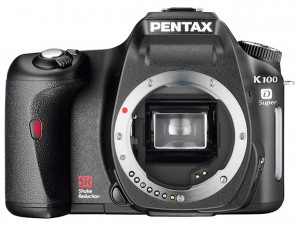 Pentax K100D Super front