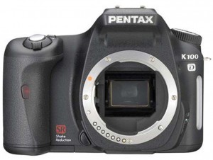 Pentax K100D front