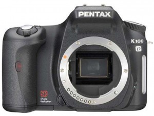 Pentax K100D front Pentax K100D front
