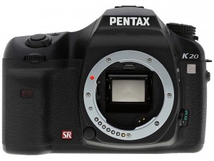 Pentax K20D front