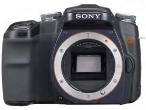 Sony Alpha DSLR-A100 front