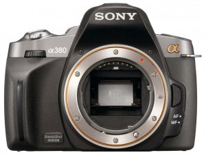 Sony Alpha DSLR-A330 front