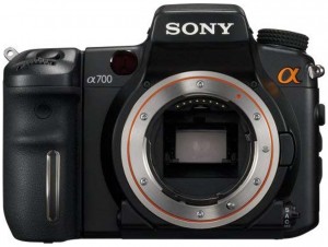 Sony Alpha DSLR-A700 front thumbnail