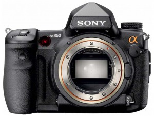 Sony Alpha DSLR-A850 front