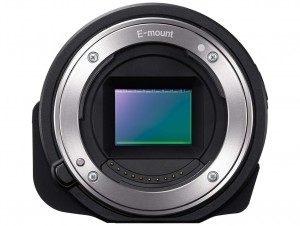 Sony Alpha QX1 front Sony Alpha QX1 front