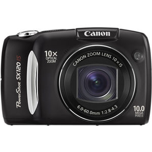 Canon PowerShot SX120 IS front