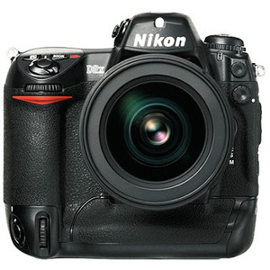 Nikon D2X front