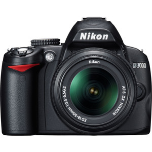 Nikon D3000 front