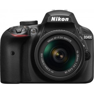 Nikon D3400 front