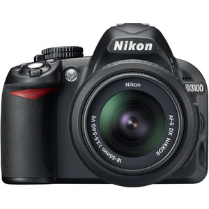 Nikon D3100 front