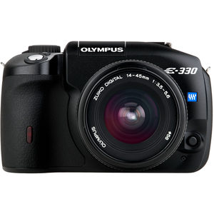Olympus E-330 front