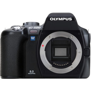 Olympus E-500 front