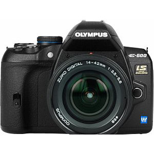 Olympus E-600 front