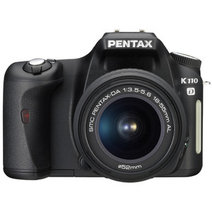 Pentax K110D front