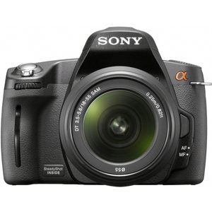 Sony Alpha DSLR-A290 front Sony Alpha DSLR-A290 front