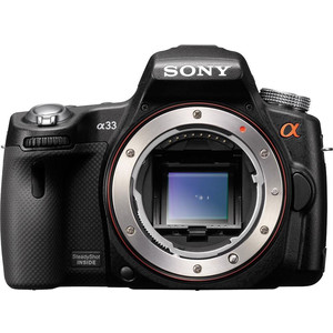 Sony SLT-A33 front Sony SLT-A33 front