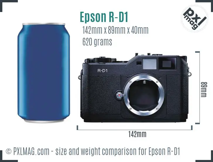 Epson R-D1 dimensions scale