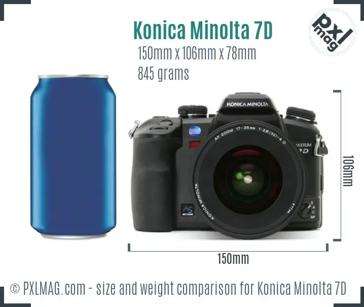 Konica Minolta 7D Specs and Review - PXLMAG.com