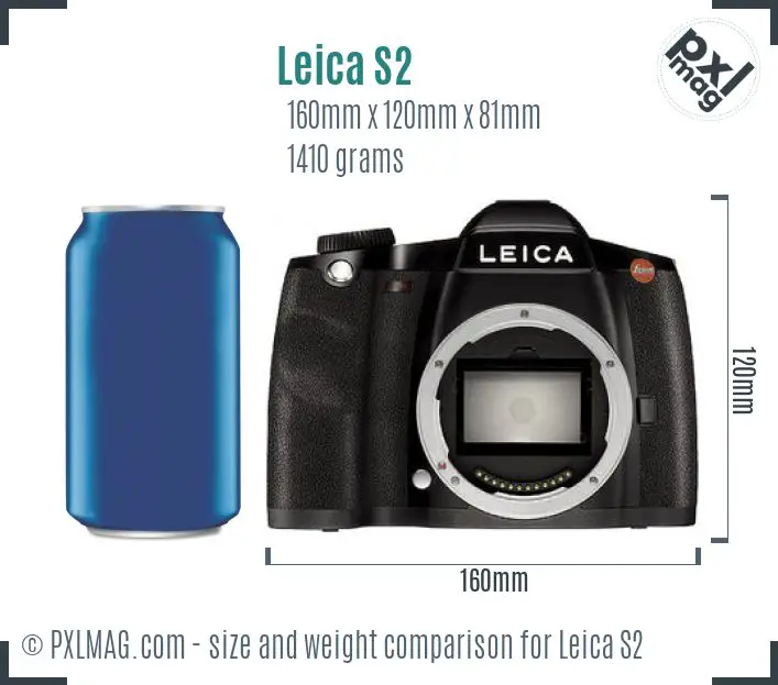 Leica S2 dimensions scale