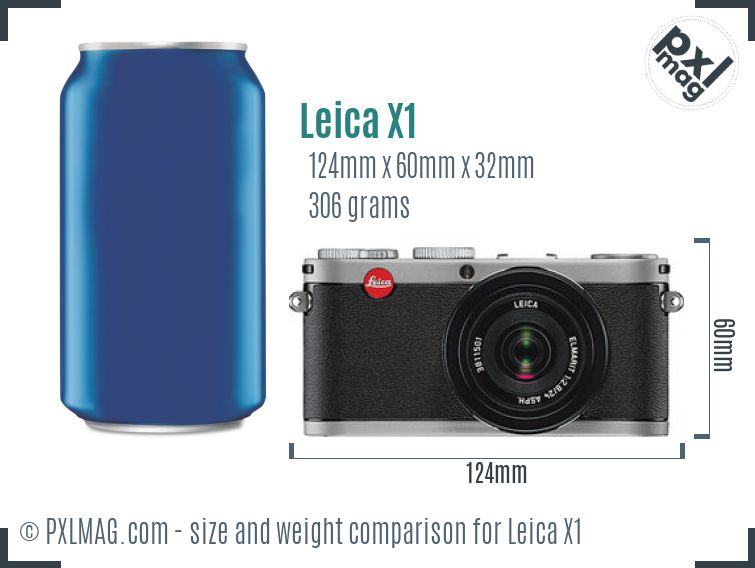 Leica X1 dimensions scale